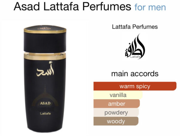 Asad Eau de Parfum 100ml .Lattafa – Image 2